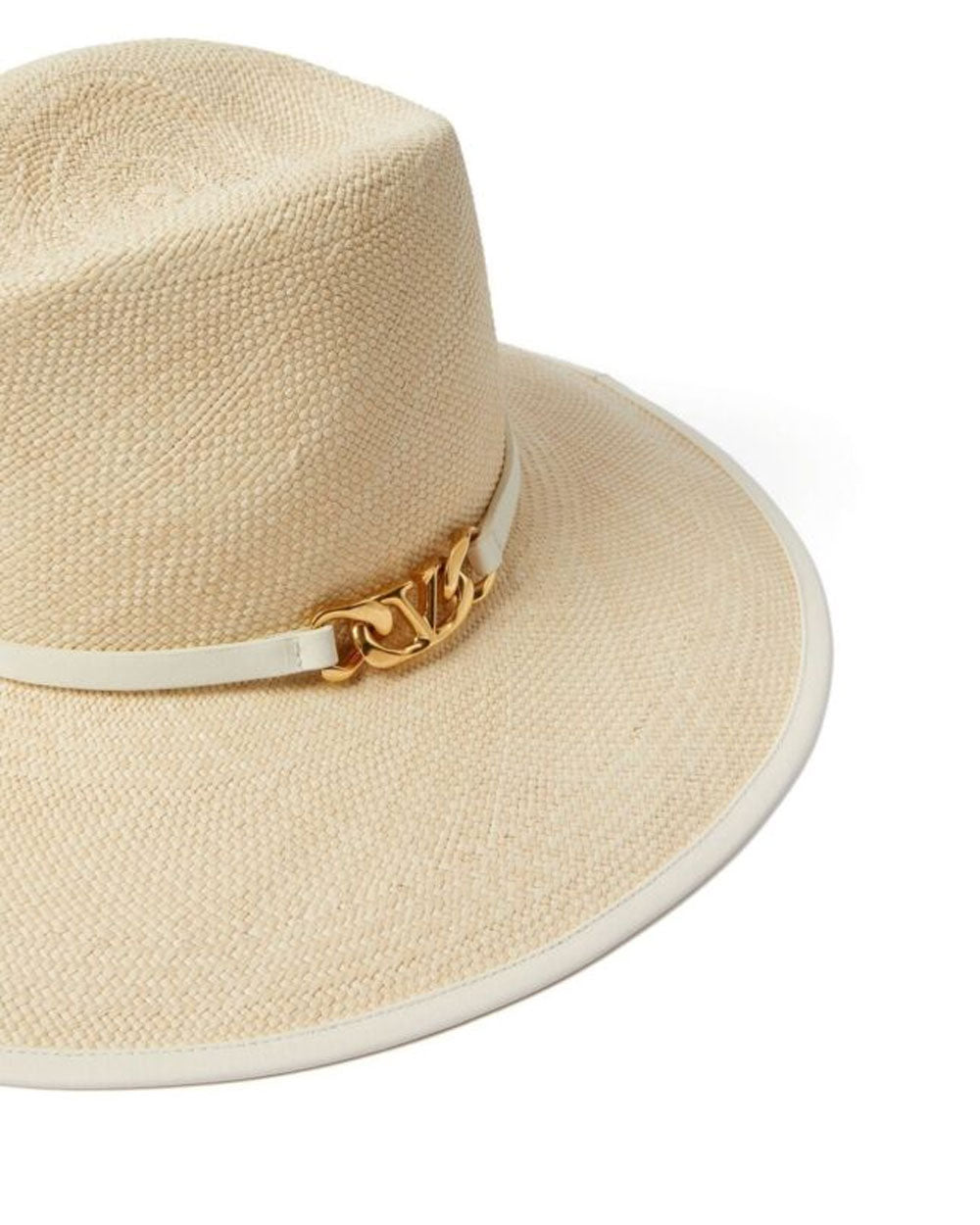 Vlogo Chain Hat in Natural