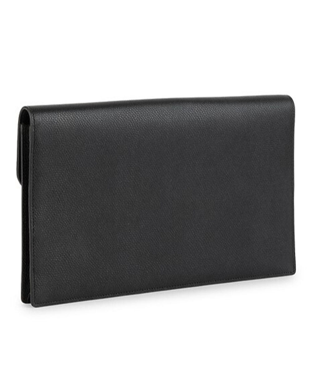 Black Large VSling Leather Pouch