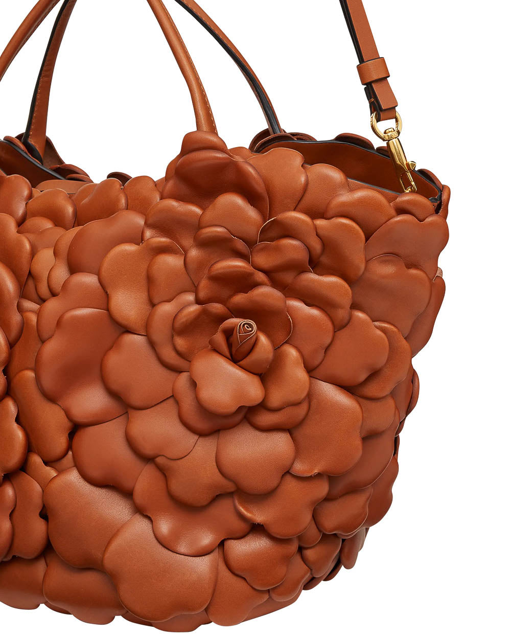 03 Rose Edition Atelier Bucket Bag in Tan