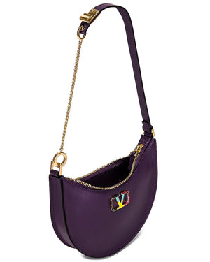 Mini Hobo Bag in Indian Violet