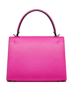 Mini One Stud Nappa Handbag in Pink PP