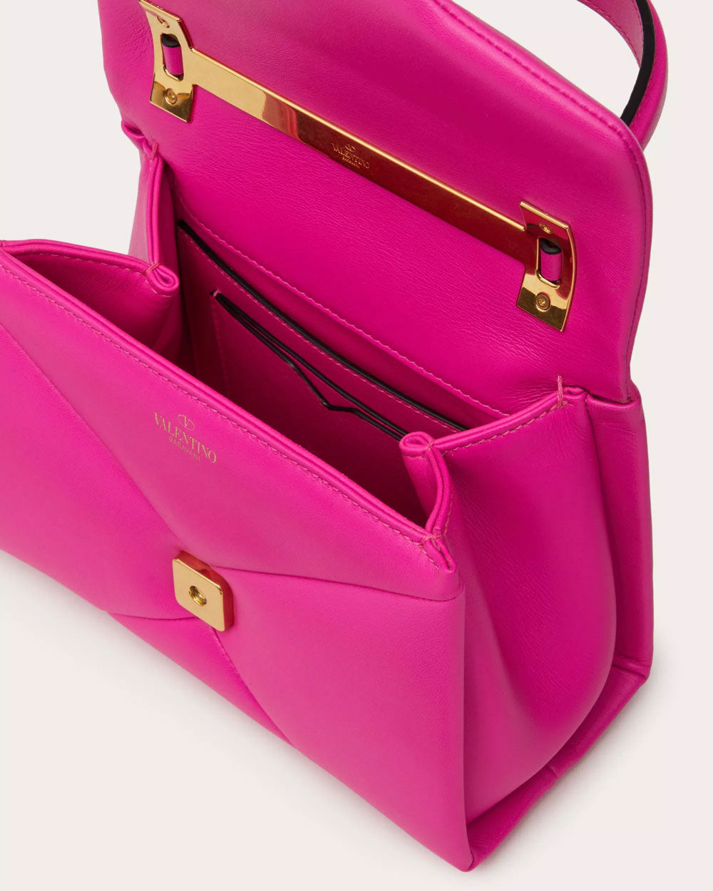 Valentino Garavani One Stud leather shoulder bag - Pink