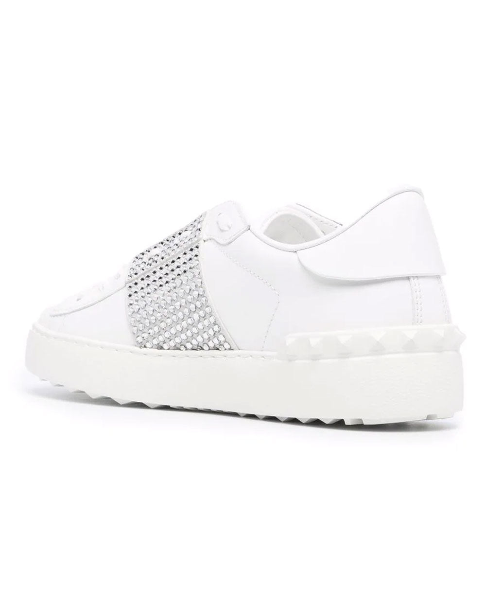 Open Sneaker with Crystals