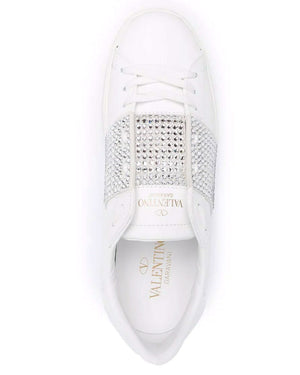 Open Sneaker with Crystals