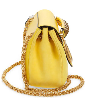 VLOGO Shoulder Bag in Lemon