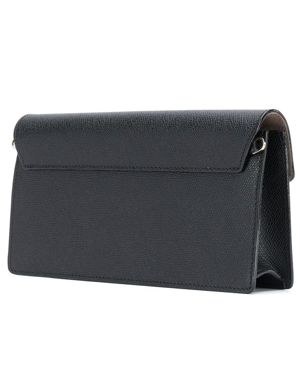 Clutch with Chain in Nero