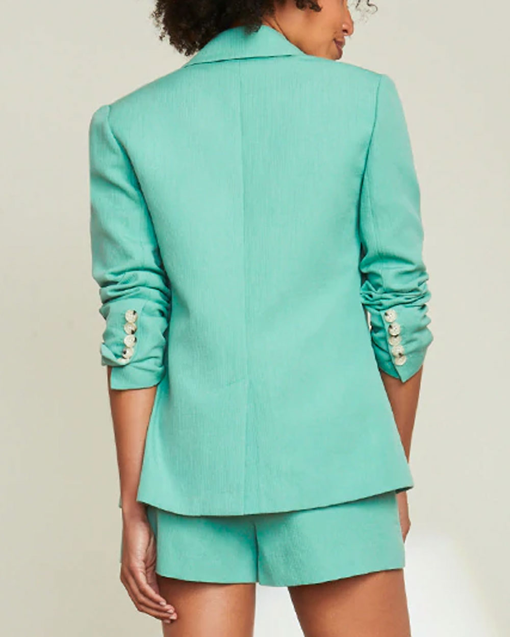 Agate Green Emsley Linen Jacket