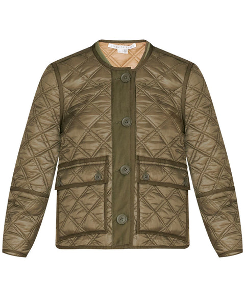 Army Reversible Quilted Marika Puffer Jacket