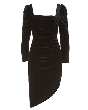 Black Toki Velvet Dress