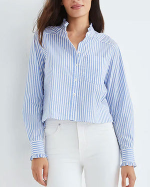 Bluebell Stripe Whitman Shirt
