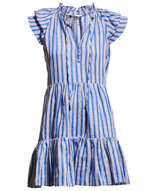 Cobalt Stripe Zee Dress