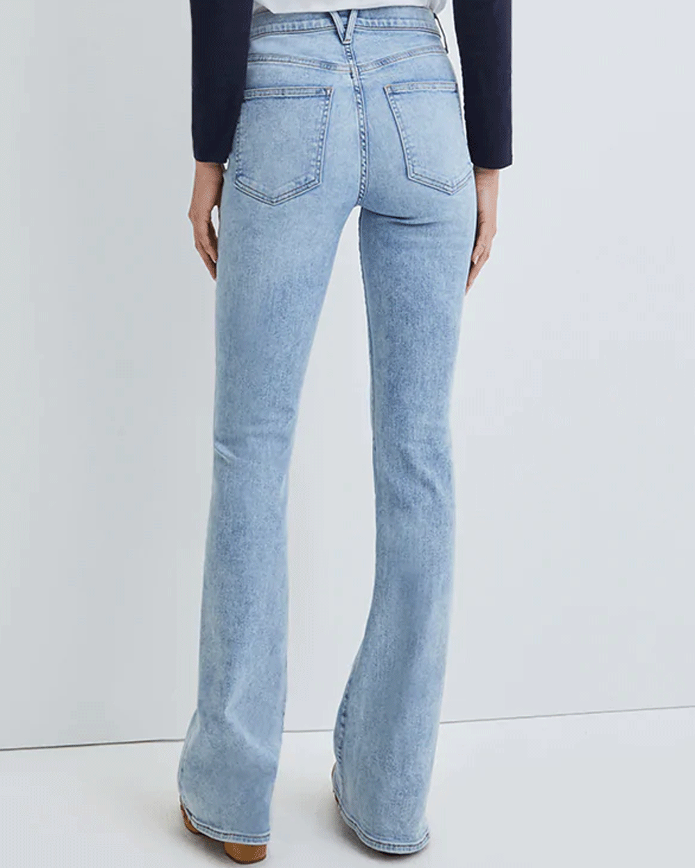 Florence Flare Patch Pocket Jean in Cape