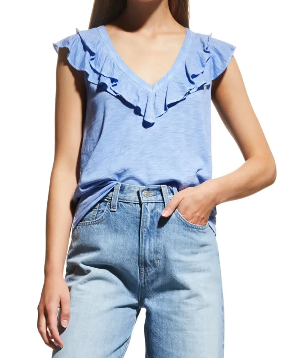 French Blue Ellerie Top