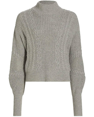 Grey Melange Bertilda Sweater