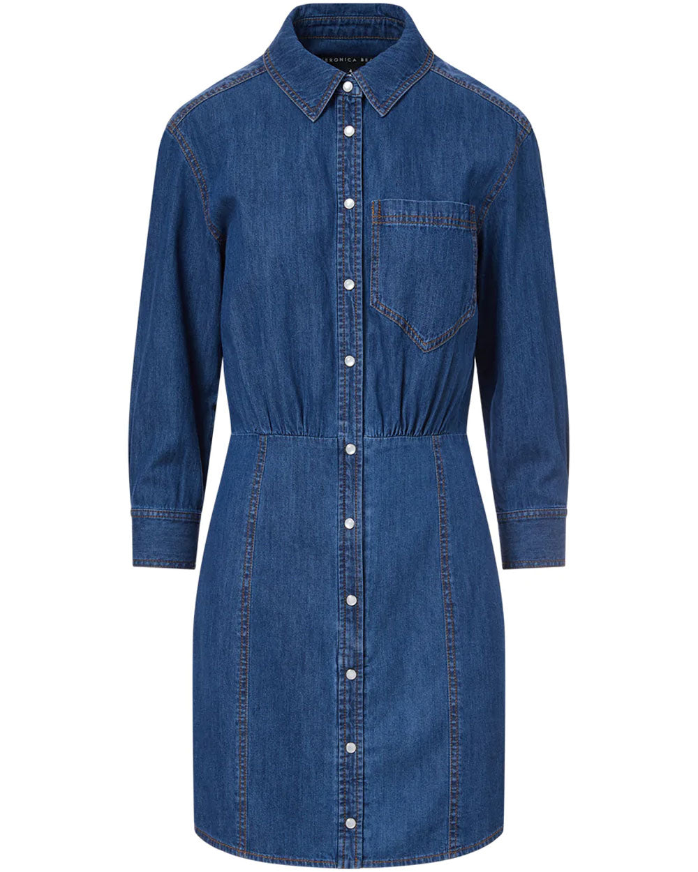 Veronica Beard Keston Denim Dress in Cornflower – Stanley Korshak