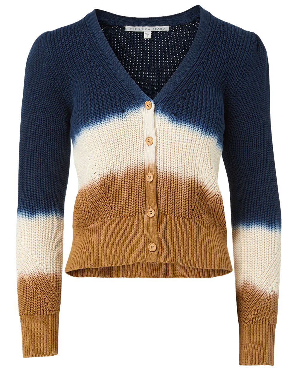 Navy and Ivory Ombre Parula Cardigan