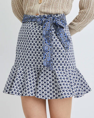 Off-White-Multi Chesney Skirt