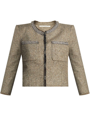 Stone Embellished Orris Jacket