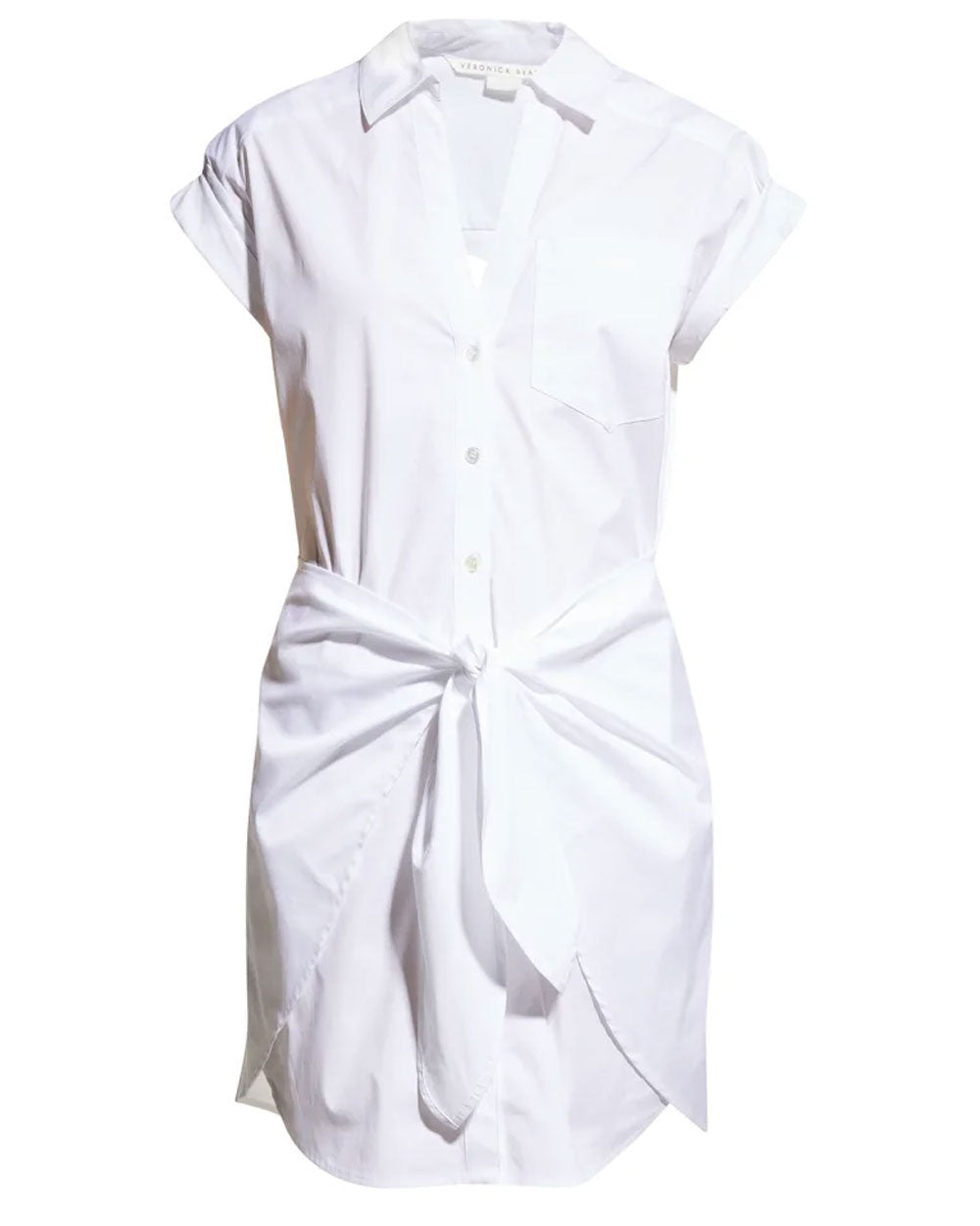 Veronica Beard White Aimee Shirt Dress – Stanley Korshak