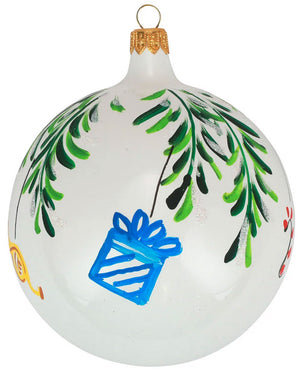 Hand Painted Blue Nutcracker Ornament