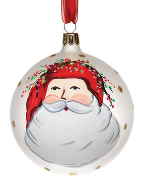 Hand Painted Old St. Nick Assorted Ornament Set