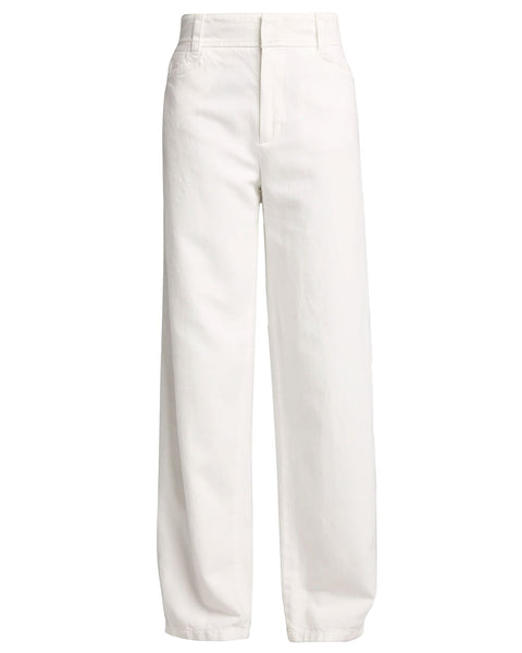 45rpm Size L Off White Solid Cotton Button Fly Casual Pants – Sui Generis  Designer Consignment