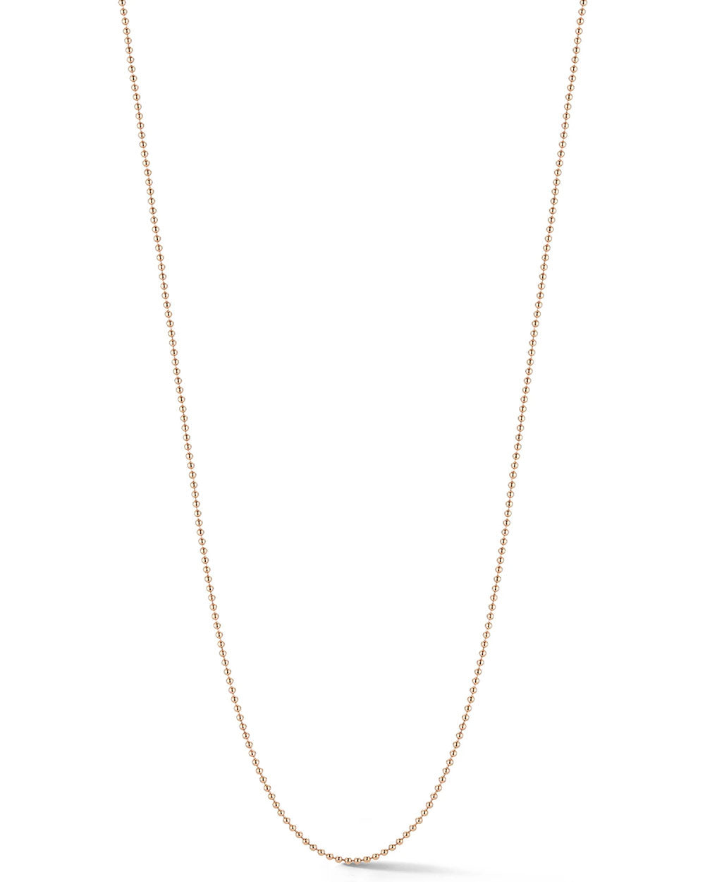 Dora Rose Gold Ball Chain Necklace