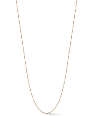 Dora Rose Gold Ball Chain Necklace