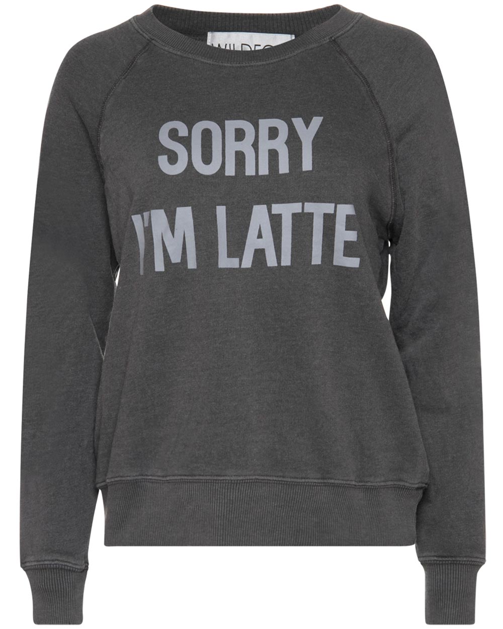 Black Sorry Im Late Sommers Sweatshirt