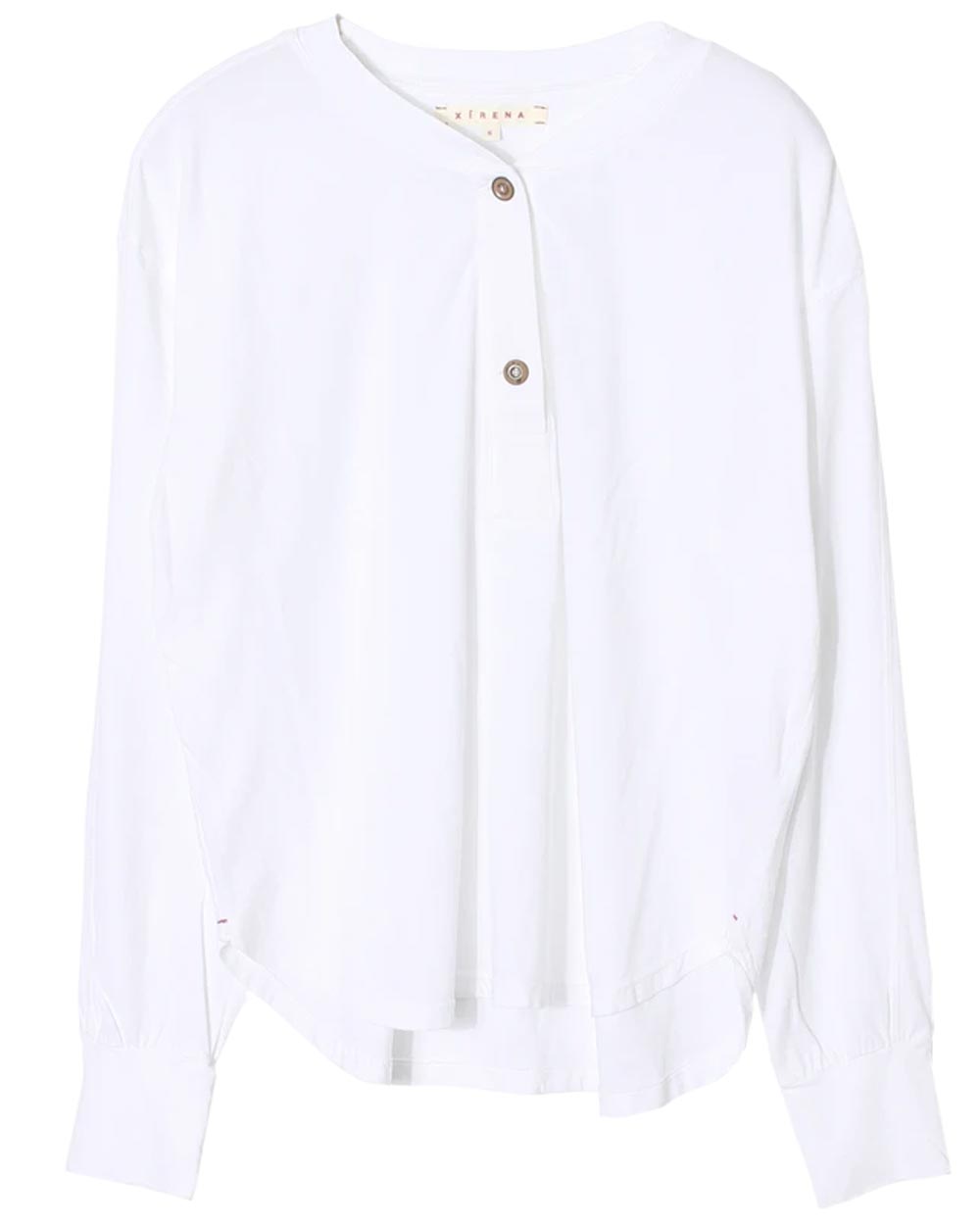 White Wash Long Sleeve Brook Top