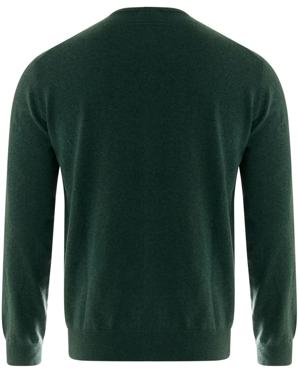 Dark Green Oasi Cashmere Crewneck Sweater