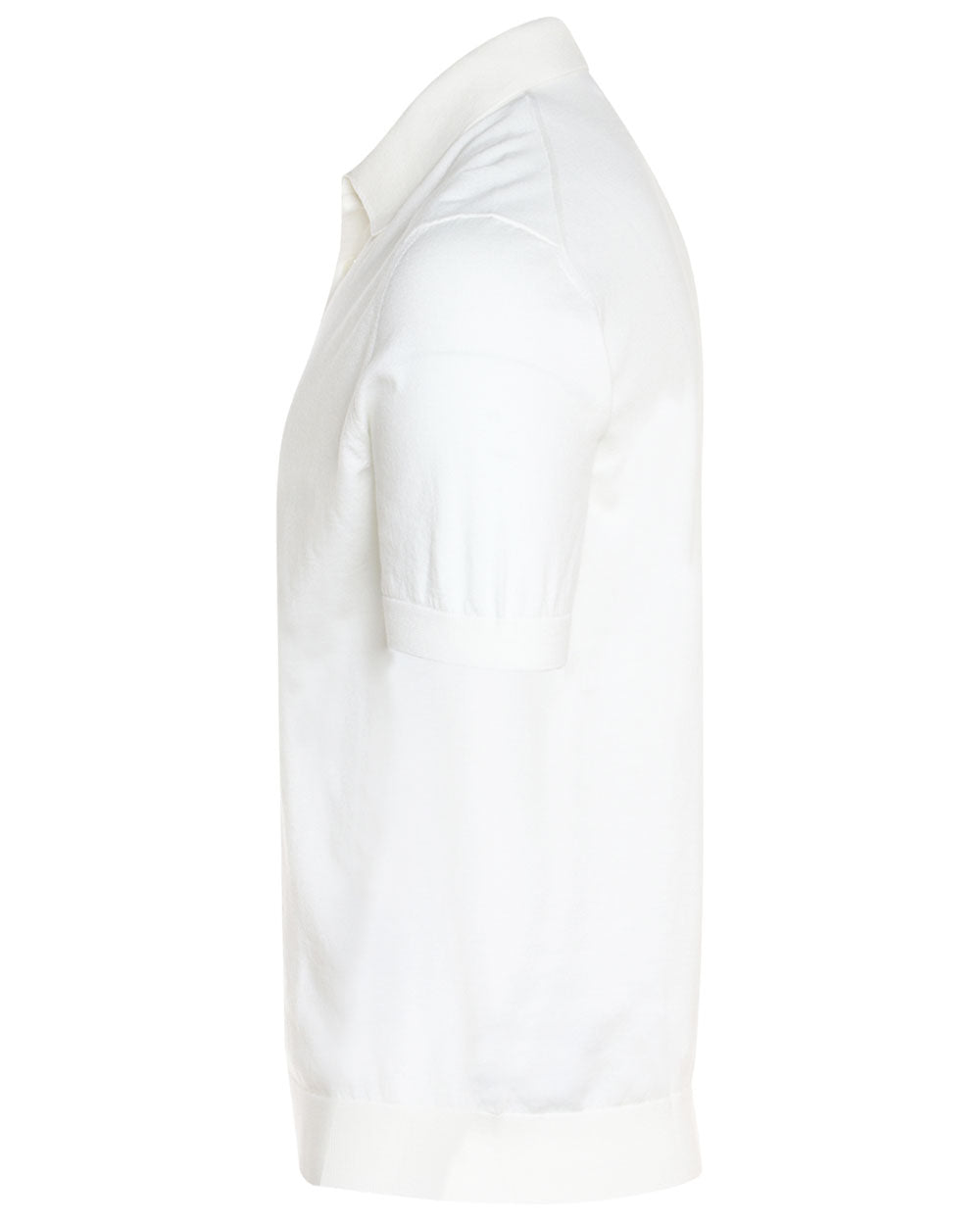 Ivory Premium Cotton Short Sleeve Polo