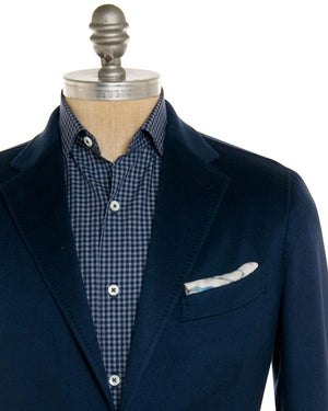 Navy Cashmere Sportcoat