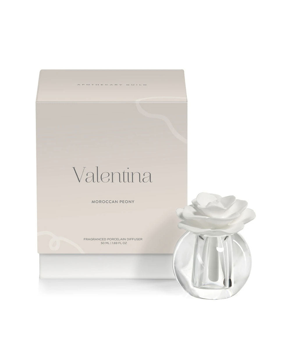 Valentina 50ml Crystal Ball Porcelain Diffuser