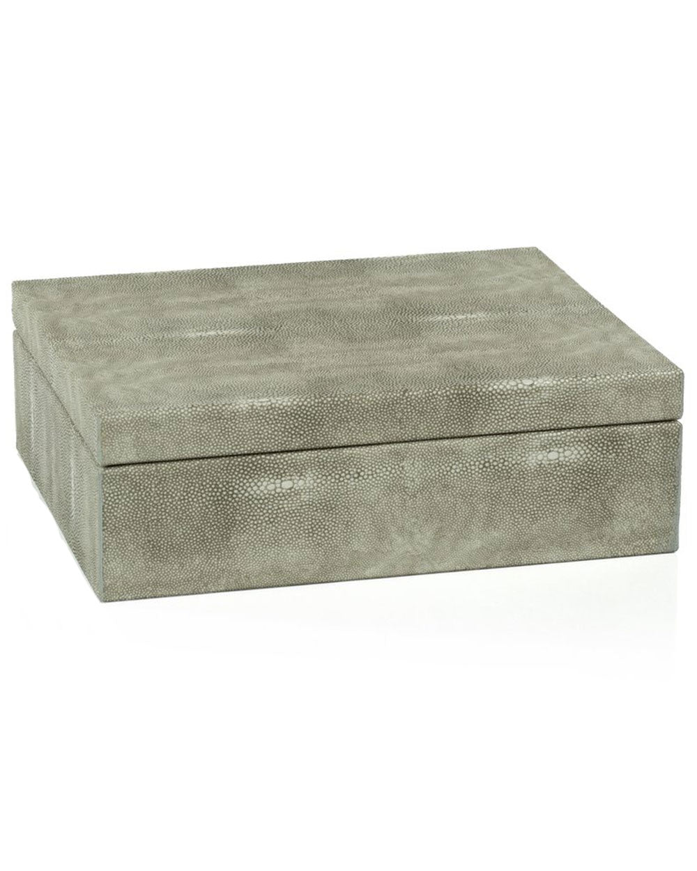 Moorea Shagreen Large Leather Box