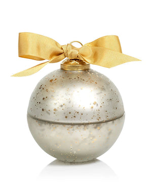 Prosecco Bellini Silver Ornament Candle