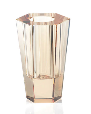 Rita Amber Crystal Vase