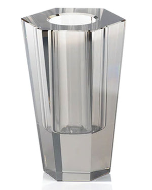 Smoke Crystal Vase