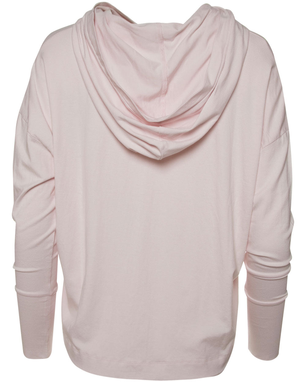 Petal Pink Button Up Hoodie
