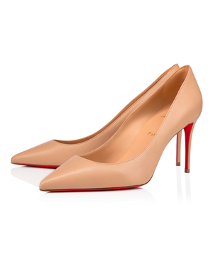 Kate 85 Nappa Pump in Nude